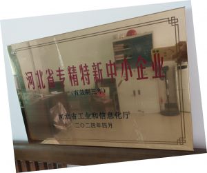 河北省专精特新中小企业